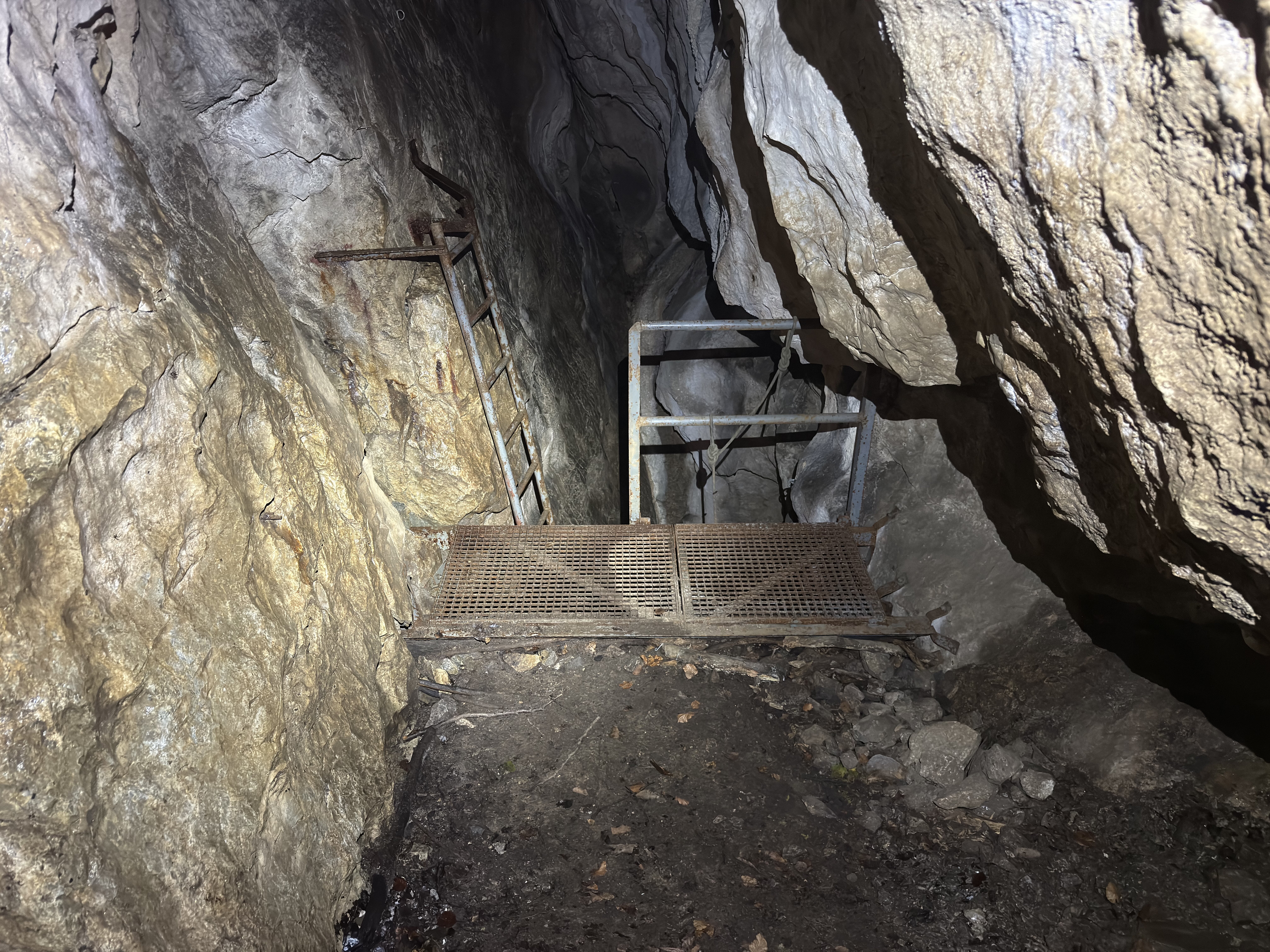 Vstupní propast | horní část